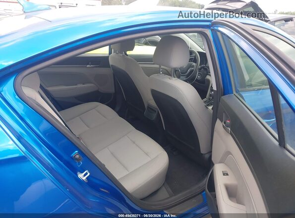 5NPD84LF9JH342133 2018 HYUNDAI ELANTRA Blue Widok naklejki z numerem VIN