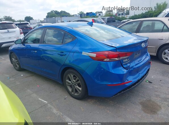 5NPD84LF9JH342133 2018 HYUNDAI ELANTRA Blue Widok wnętrza 360 stopni