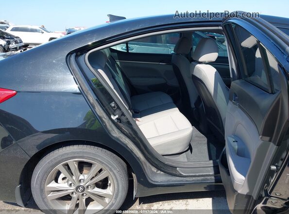 5NPD84LF9JH350457 2018 HYUNDAI ELANTRA Black Vista de la etiqueta del VIN