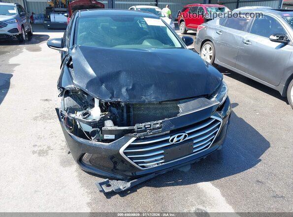 5NPD84LF9JH350457 2018 HYUNDAI ELANTRA Black Vista frontal