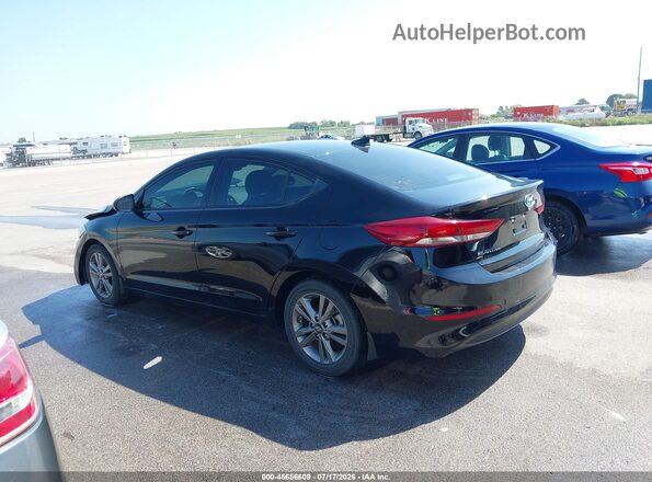 5NPD84LF9JH350457 2018 HYUNDAI ELANTRA Black Vista interior de 360 grados