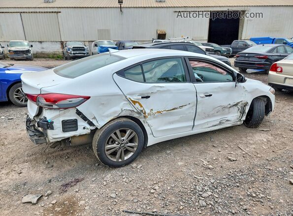 5NPD84LF9JH358574 2018 HYUNDAI ELANTRA White Задня права чверть