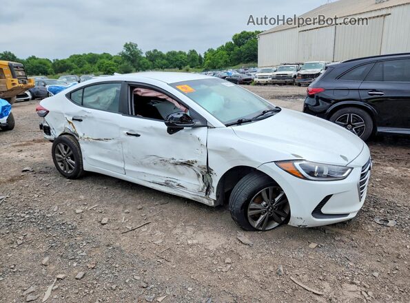 5NPD84LF9JH358574 2018 HYUNDAI ELANTRA White Передня права чверть