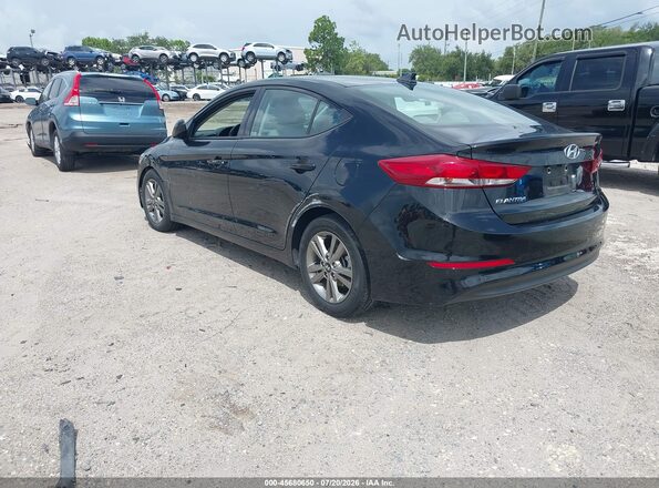 5NPD84LF9JH360390 2018 HYUNDAI ELANTRA Black Rear left