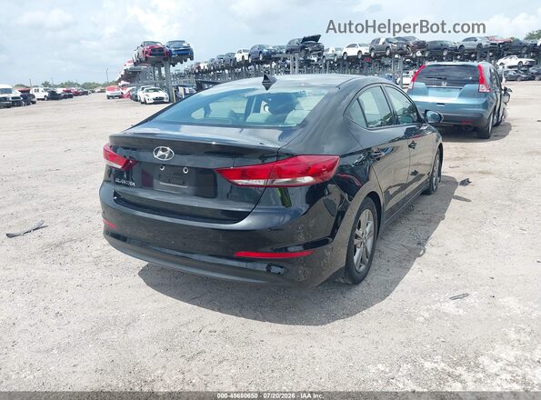 5NPD84LF9JH360390 2018 HYUNDAI ELANTRA Black Rear right
