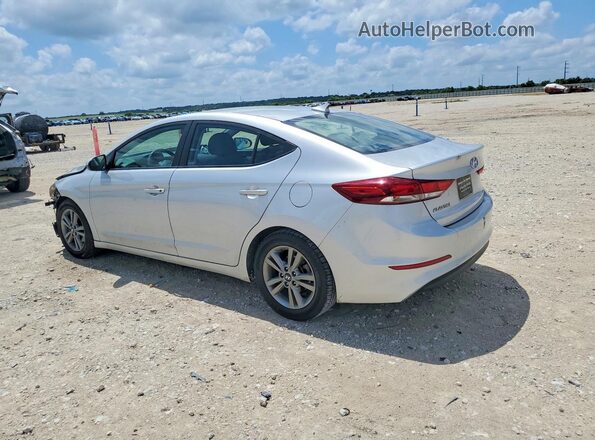 5NPD84LF9JH360924 2018 HYUNDAI ELANTRA Silver Հետևի ձախ