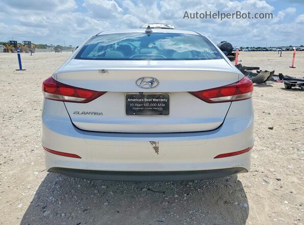 5NPD84LF9JH360924 2018 HYUNDAI ELANTRA Silver Հետևի տեսք