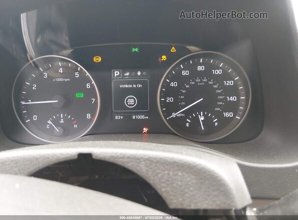 5NPD84LF9JH368084 2018 HYUNDAI ELANTRA Gray უკანა სავარძლების ხედი
