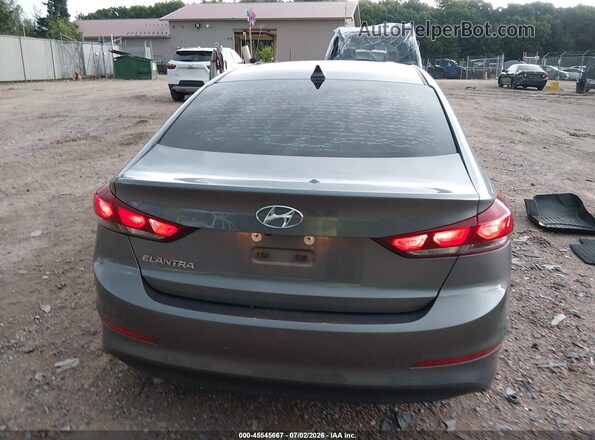 5NPD84LF9JH368084 2018 HYUNDAI ELANTRA Gray 