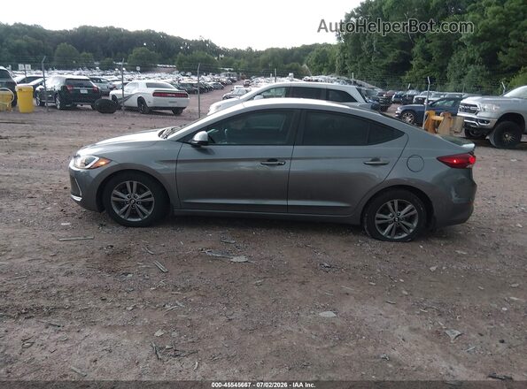 5NPD84LF9JH368084 2018 HYUNDAI ELANTRA Gray სალონის 360-გრადუსიანი ხედი