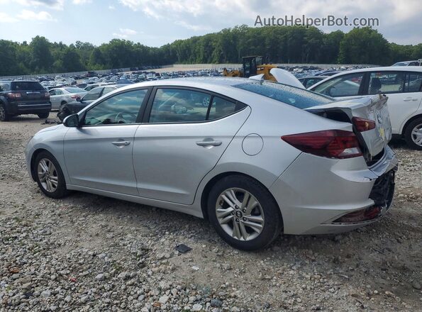 5NPD84LF9KH408195 2019 HYUNDAI ELANTRA Silver Հետևի ձախ