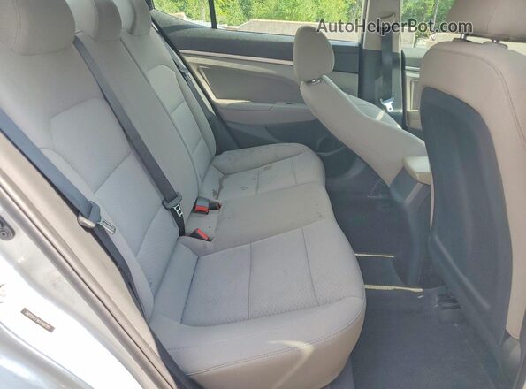 5NPD84LF9KH408195 2019 HYUNDAI ELANTRA Silver Հետևի նստատեղերի տեսք