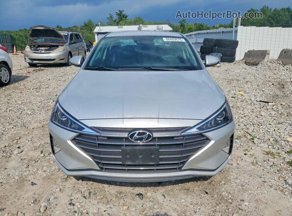 5NPD84LF9KH408195 2019 HYUNDAI ELANTRA Silver Դիմացի տեսք
