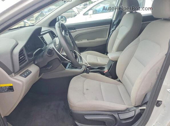 5NPD84LF9KH408195 2019 HYUNDAI ELANTRA Silver Սալոնի դիմացի տեսք