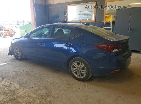 5NPD84LF9KH416233 2019 HYUNDAI ELANTRA Blue უკანა მარცხენა