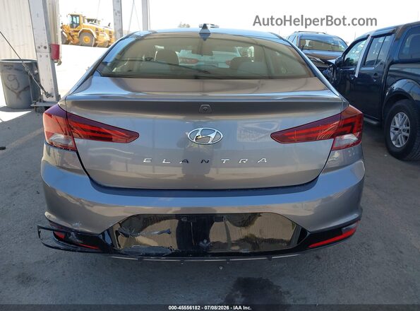 5NPD84LF9KH424459 2019 HYUNDAI ELANTRA Gray 