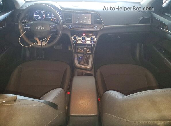 5NPD84LF9KH429869 2019 HYUNDAI ELANTRA Black Vista del salpicadero