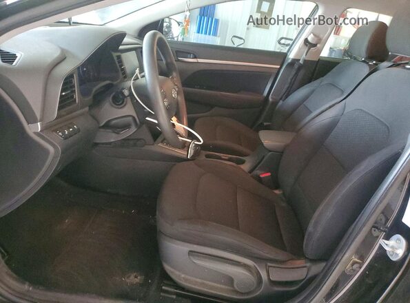 5NPD84LF9KH429869 2019 HYUNDAI ELANTRA Black Vista interior delantera