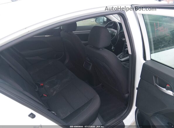 5NPD84LF9KH431167 2019 HYUNDAI ELANTRA White Vista de la etiqueta del VIN