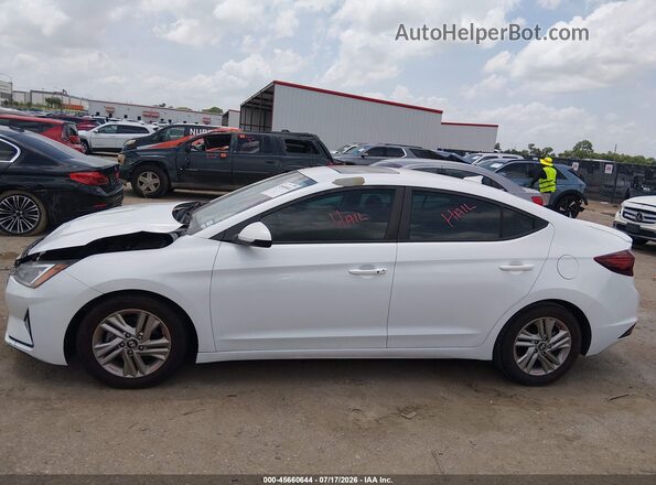5NPD84LF9KH431167 2019 HYUNDAI ELANTRA White Vista interior de 360 grados