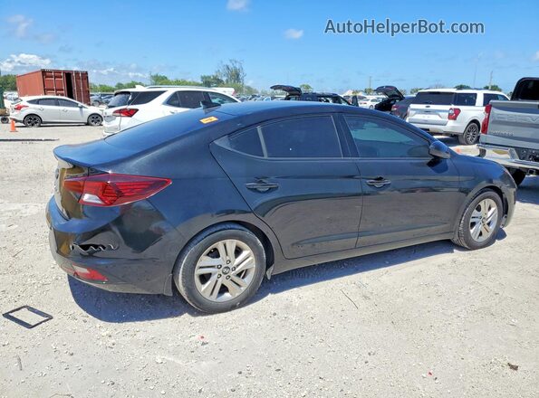 5NPD84LF9KH474360 2019 HYUNDAI ELANTRA Black Rear right