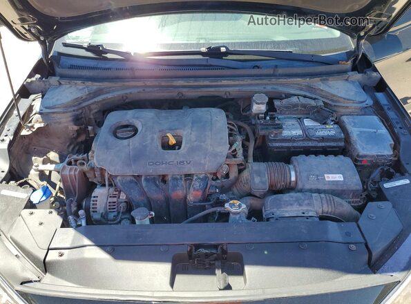 5NPD84LF9KH474360 2019 HYUNDAI ELANTRA Black Rear interior view