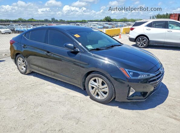 5NPD84LF9KH474360 2019 HYUNDAI ELANTRA Black Front right