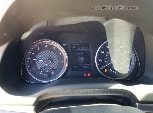 5NPD84LF9KH474360 2019 HYUNDAI ELANTRA Black Instrument cluster view