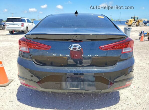 5NPD84LF9KH474360 2019 HYUNDAI ELANTRA Black Rear view