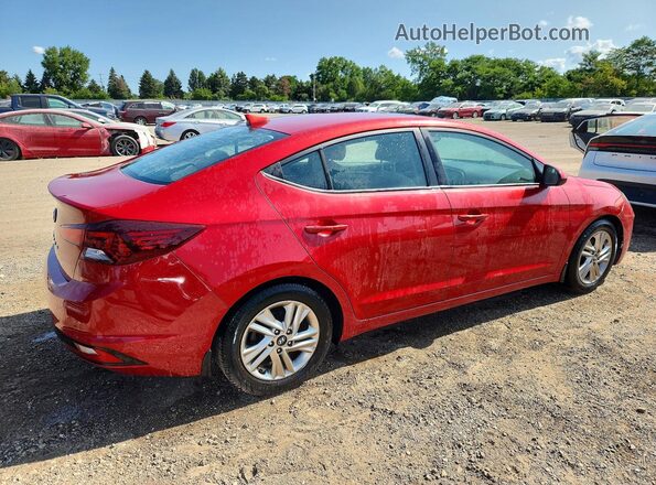 5NPD84LF9LH501039 2020 HYUNDAI ELANTRA Красный Задняя правая четверть
