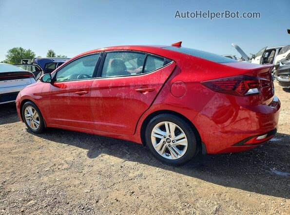 5NPD84LF9LH501039 2020 HYUNDAI ELANTRA Красный Задняя левая четверть