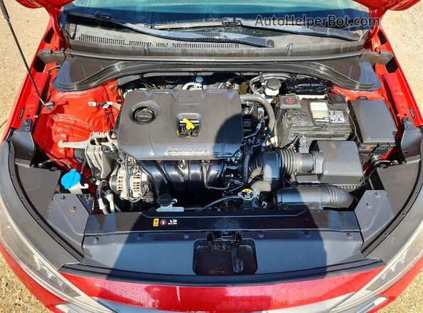 5NPD84LF9LH501039 2020 HYUNDAI ELANTRA Красный Вид задней части салона