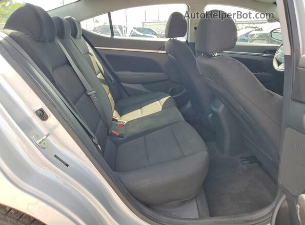5NPD84LF9LH522568 2020 HYUNDAI ELANTRA Silver უკანა სავარძლების ხედი