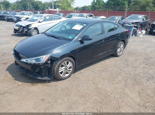 5NPD84LF9LH522988 2020 HYUNDAI ELANTRA Черный Передняя левая четверть