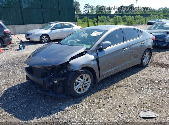 5NPD84LF9LH524353 2020 HYUNDAI ELANTRA Gray Front left
