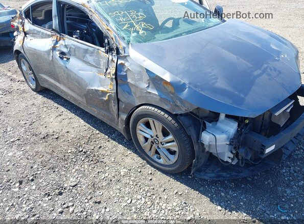 5NPD84LF9LH524353 2020 HYUNDAI ELANTRA Gray Front view