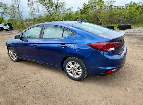 5NPD84LF9LH526748 2020 HYUNDAI ELANTRA Blue უკანა მარცხენა
