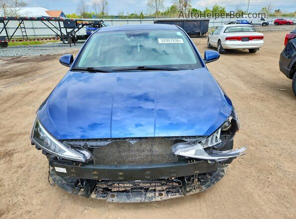 5NPD84LF9LH526748 2020 HYUNDAI ELANTRA Blue წინა ხედი
