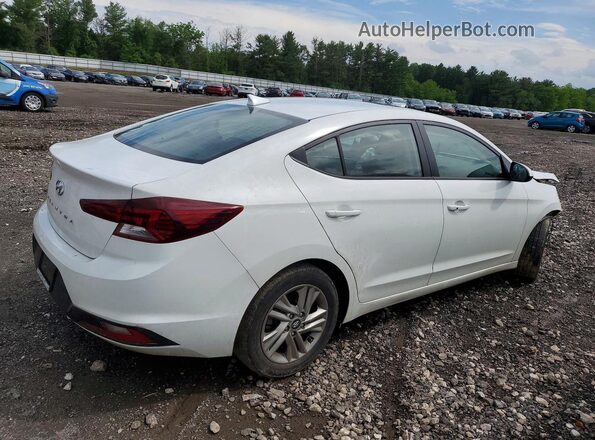 5NPD84LF9LH529018 2020 HYUNDAI ELANTRA White Tył prawy