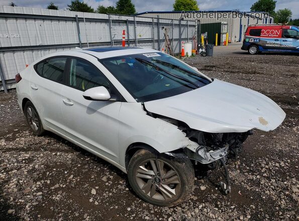 5NPD84LF9LH529018 2020 HYUNDAI ELANTRA White Przód prawy