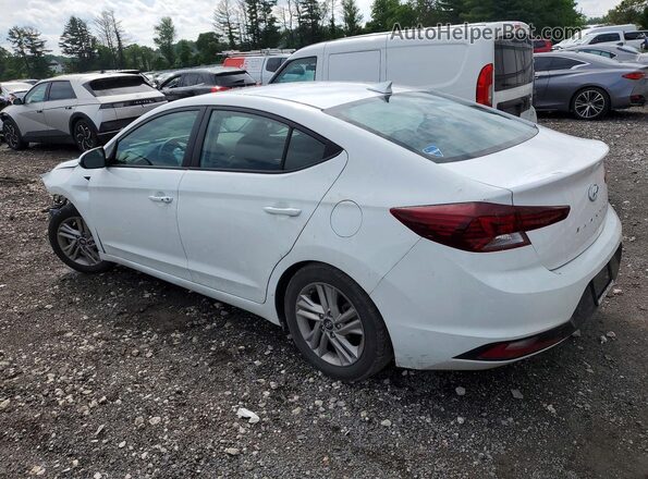 5NPD84LF9LH529018 2020 HYUNDAI ELANTRA White Tył lewy