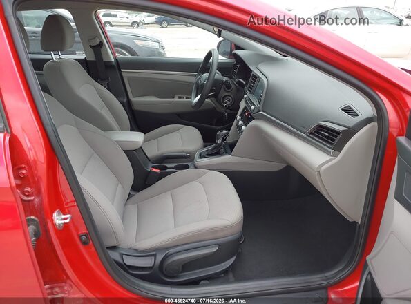 5NPD84LF9LH552329 2020 HYUNDAI ELANTRA Red Սալոնի դիմացի տեսք