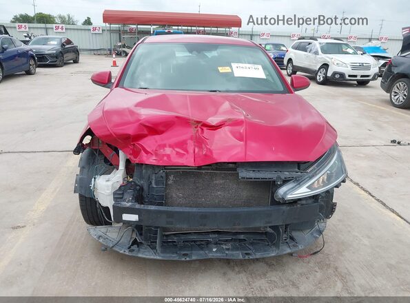 5NPD84LF9LH552329 2020 HYUNDAI ELANTRA Red Սալոնի հետևի տեսք