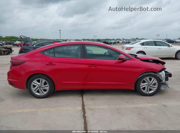 5NPD84LF9LH552329 2020 HYUNDAI ELANTRA Red Սալոնի 360 աստիճան տեսք