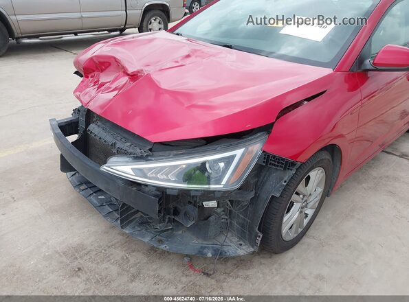 5NPD84LF9LH552329 2020 HYUNDAI ELANTRA Red 