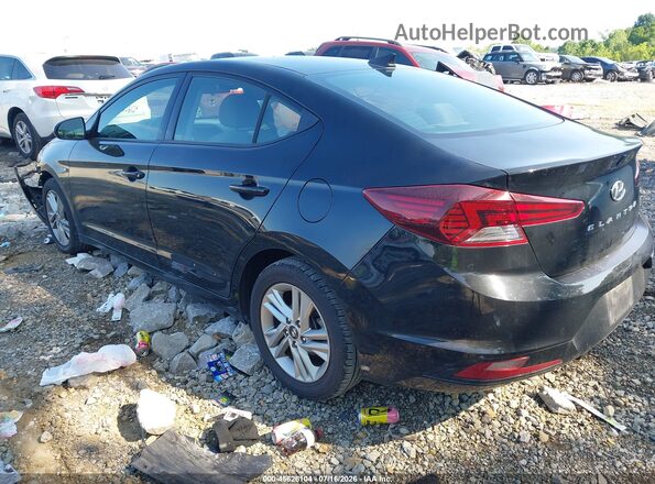 5NPD84LF9LH553982 2020 HYUNDAI ELANTRA Black Trasero izquierdo