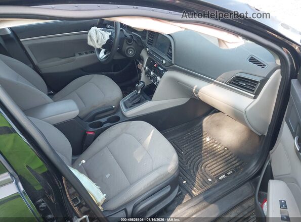 5NPD84LF9LH553982 2020 HYUNDAI ELANTRA Black Vista interior delantera