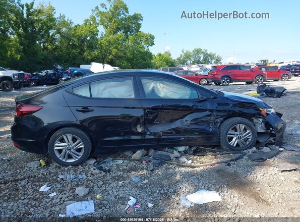 5NPD84LF9LH553982 2020 HYUNDAI ELANTRA Black Vista interior trasera