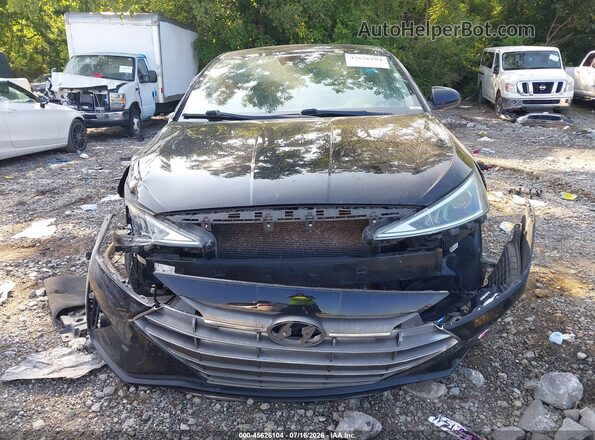 5NPD84LF9LH553982 2020 HYUNDAI ELANTRA Black Vista del cuadro de instrumentos