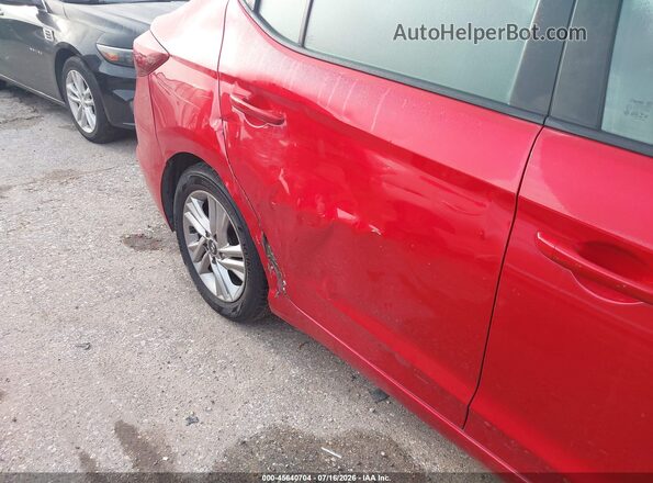 5NPD84LF9LH554730 2020 HYUNDAI ELANTRA Красный Вид спереди